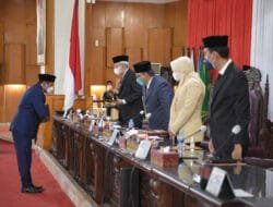 Pemandangan Umum Fraksi-fraksi DPRD Prov.Sumsel Terhadap Raperda Perubahan APBD Tahun 2022