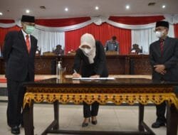 Rapat Paripurna XL (40) DPRD Prov. Sumsel Tetapkan Rencana Kerja tahun 2022