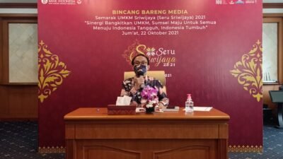 BI : “Seru Sriwijaya 2021” Bangkitkan UMKM Di Sumatera Selatan