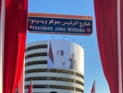 Presiden Tinjau Jalan Presiden Joko Widodo Yang Ada Di Abu Dhabi