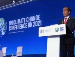 Presiden Jokowi Sampaikan Komitmen Indonesia Dalam Penanganan Perubahan Iklim di COP26