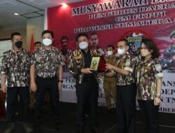 HD Ajak GM FKPPI Berkontribusi Dalam Gerakan Sumsel Mandiri Dan Vaksinasi