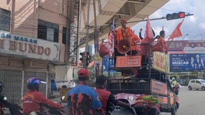 500 Buruh Di Palembang Berdemo Tuntut Kenaikan UMK