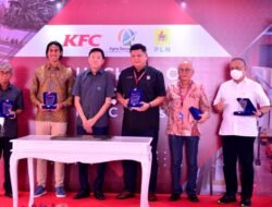 Peresmian Pembangkit Listrik Tenaga Surya (PLTS) dan Stasiun Pengisian Kendaraan Listrik Umum (SPKLU) di Gerai KFC Jalan Panjang Hasil Kerjasama PT Fast Food Indonesia, Tbk. dan PT Agra Surya Energy