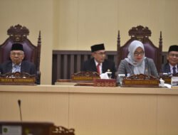 Paripurna LV (55) Fraksi DPRD Prov.Sumsel Sampaikan Pandangan Umum Terhadap Raperda Perubahan APBD TA 2022