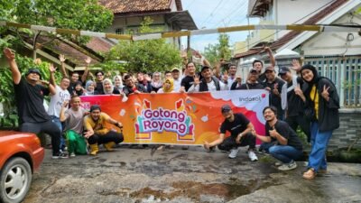365 Hari Merger, IOH Region Sumatera Gelar Gotong Royong Dan Bangun Gapura Di 6 Kota