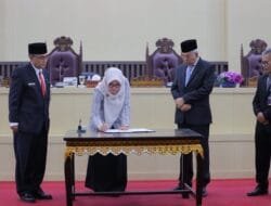 Rapat Paripurna LIX (59) Panyampaian Laporan Hasil Reses DPRD Sumsel