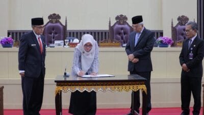 Rapat Paripurna LIX (59) Panyampaian Laporan Hasil Reses DPRD Sumsel