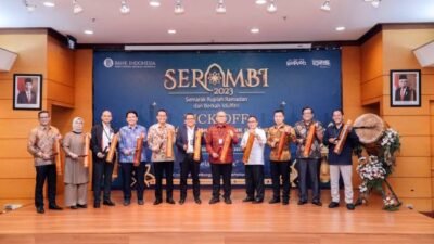BI Sumsel Launching 145 Titik Penukaran UPK Pada Kick Off Serambi 2023