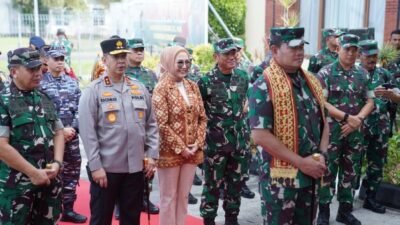 Ketua DPRD Sumsel Sambut Rombongan Panglima TNI, Laksamana TNI Yudo Margono