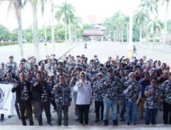 Anita Noeringhati Lepas 256 Anggota Barisan Pemuda Nusantara ke Jamnas 2023