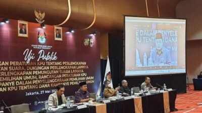 KPU RI Himbau Parpol Peserta Pemilu 2024 Memiliki Rekening Khusus