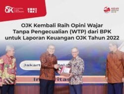 OJK Kembali Raih Opini WTP dari BPK untuk Laporan Keuangan OJK Tahun 2022