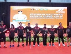 Ketua DPRD Sumsel Hadiri Kejuaraan Bulutangkis Kapolda Sumsel Cup IV 2023
