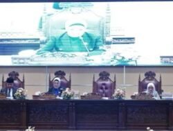 Rapat Paripurna ke LXIV (64) DPRD : Penyampaian Penjelasan Gubernur Sumsel Tentang Pertanggungjawabn APBD 2022