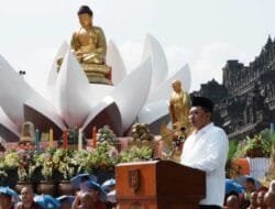 Peringati Waisak 2567BE/2023, Wamenag Ajak Umat Buddha Junjung Sikap Toleransi