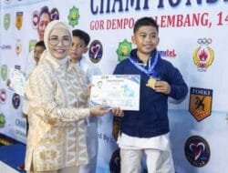 R.A. Anita Noeringhati Saksikan Kejuaraan Karate Shiroite Karate Champhionship III