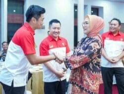 Anita Noeringhati Hadiri Pelantikan Pengurus INTI Sumsel Periode 2022-2024