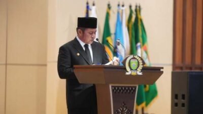 Rapat Paripurna LXVII (67) : Gubernur Sumsel Berikan Penjelasan Raperda Perubahan APBD Provinsi Sumsel Tahun 2023