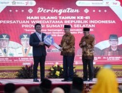 Ketua DPRD Sumsel Hadiri Peringatan Hari Ulang Tahun PWRI ke-61