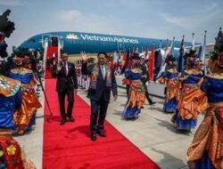 Tarian Khas Indonesia Sambut Kepala Negara KTT ke-43 ASEAN
