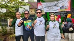 Rayakan HUT ke-45, PD VI FKPPI Lakukan Senam Sehat Bersama Masyarakat Palembang