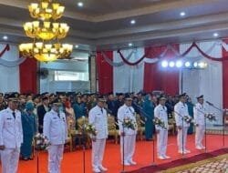 Lantik 7 Pj Bupati dan Walikota, Herman Deru Minta Lanjutkan Pembangunan di Daerah