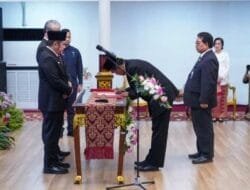 Ketua DPRD Sumatera Selatan Hadiri Pengukuhan Kepala BPKP Sumsel
