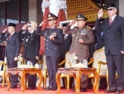 Ketua DPRD Provinsi Sumsel Ikuti Upacara HUT Ke 78 TNI