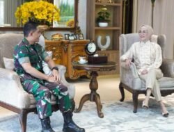 Mayjen TNI M. Naudi Nurdika, S.IP., M.Si Silaturahmi ke Kediaman Ketua DPRD Sumsel