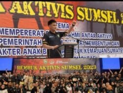 Andi Leo, Dinobatkan Sebagai Kordinator Aktivis Nasional Sumatera Selatan