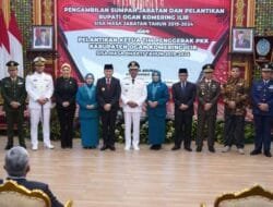 Ketua DPRD Sumsel Hadiri Pelantikan dan Pengambilan Sumpah Jabatan Bupati OKI