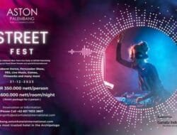 Sambut Tahun Baru 2024 Aston Hotel Palembang Menggelar “Street Fest”