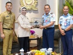 Pamitan, Danlanud SMH Silaturahmi ke Ketua DPRD Sumsel