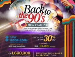 Usung Tema “Back to The 90s” Harper Hotel Palembang Beri Diskon 30% untuk Acara Malam Tahun Baru