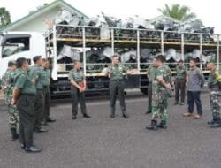 Korem 044/Gapo Menerima Dukungan Kendaraan Operasional dari SKK Migas