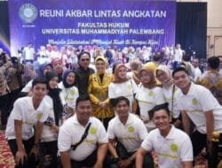 Hadir dalam Reuni Akbar Fakultas Hukum UMP, Ketua DPRD Sumsel Beri Motivasi