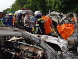 Kecelakaan KM 58, Polisi : Sopir Grandmax Tidak Mengerem