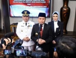 Ketua DPRD Provinsi Sumsel Hadiri Pelantikan Pj Bupati Musi Banyuasin