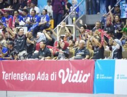 Dukung Tim Voli Palembang BSB, Ketua DPRD Sumsel Nonton Langsung Ajang Proliga 2024