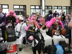 Pulang Haji, Jemaah Kloter 3 Palembang Puas Layanan Panitia