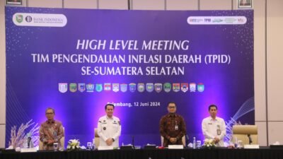 TPID se-Sumatera Selatan Adakan High Level Meeting: Kendalikan Inflasi Jelang Idul Adha 1445 H dan Libur Sekolah