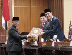 DPRD Prov. Sumsel bersama Gubernur Setujui Raperda tentang Rencana Tata Ruang Wilayah Provinsi (RTRWP) Sumatera Selatan Tahun 2024-2044