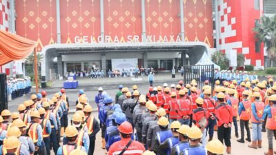 Terus Pastikan Peningkatan Layanan Kelistrikan, PLN Kembali Lakukan Gelar Peralatan dan Pasukan Pekerjaan Kontruksi Jaringan