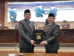 Rapat Paripurna II : DPRD Prov.Sumsel Tetapkan Pimpinan DPRD dan 8 Fraksi Masa Jabatan 2024 – 2029