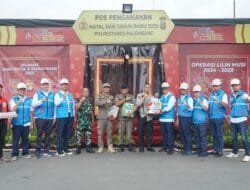 Perkuat Kolaborasi Siaga Nataru, PLN UID S2JB Sambangi Pos PAM dan Pos Terpadu