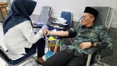 Meriahkan HAB ke-79, Kemenag Provinsi Sumsel Gelar Aksi Sosial Donor Darah