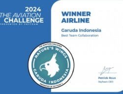 Garuda Indonesia Sabet “Best Team Collaboration” di Ajang Skyteam The Aviation Challenge 2024