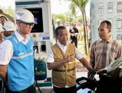 Tinjau SPKLU di Banten, Menteri ESDM Apresiasi Kesiapan PLN Sambut Mudik Lebaran 2025