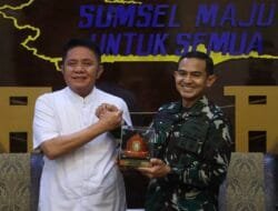 Gubernur Terima Kunjungan Danlanal Palembang Bahas Persiapan Pemindahan Pelabuhan Boom Baru ke Tanjung Carat